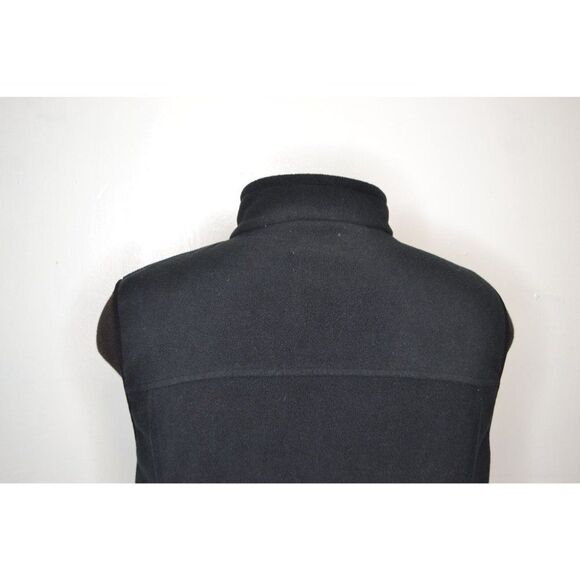 Bass Pro Shop Men's Medium Black Fleece Zip Up Vest - Picture 8 of 11